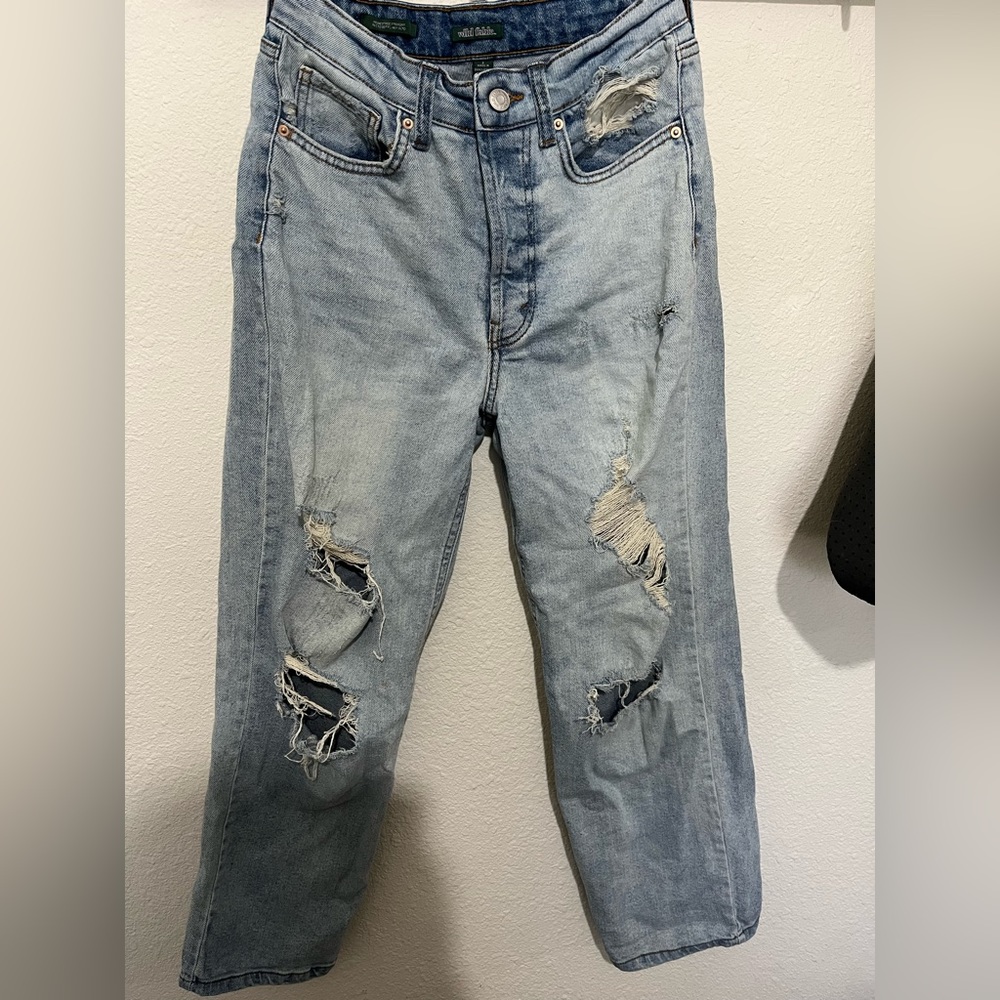 Mom jeans from Target